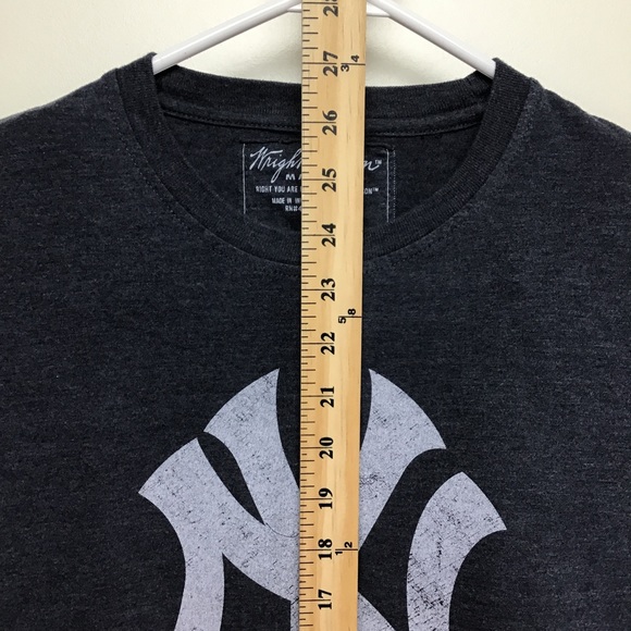 Wright & Ditson New York Yankees mens short sleeve tee shirt large - Picture 7 of 9